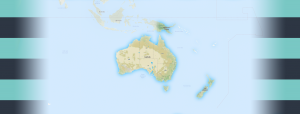 Map of Oceania Region